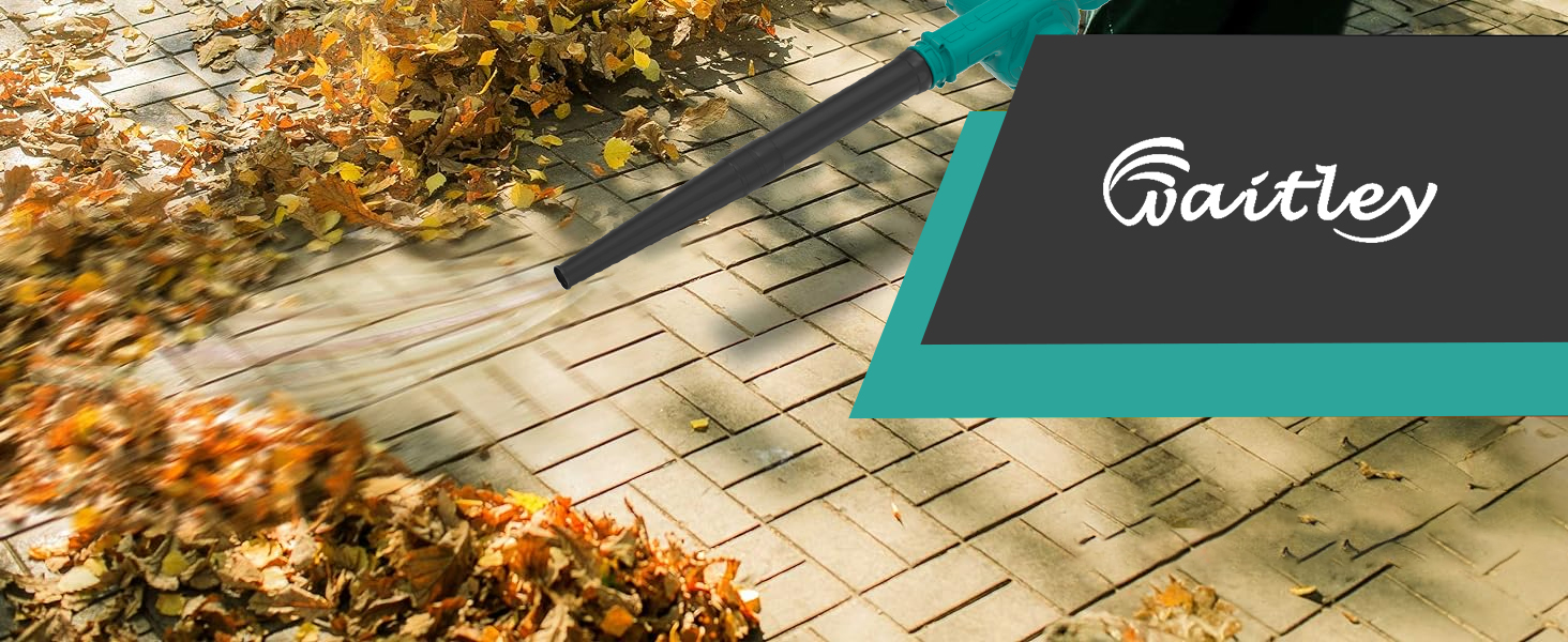 Акумуляторний повітродув Waitley для Makita 18V, 169 км/год, регулювання швидкості, без акумулятора і зарядки
