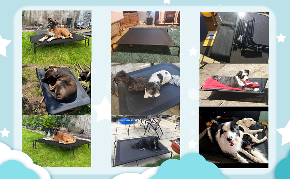 Кілимок для собак KORIMEFA до 55 кг, Outdoor, миючий, 122 x 85 x 20 см, з антиковзкими ніжками, L 45 x B 25 x H 11 см