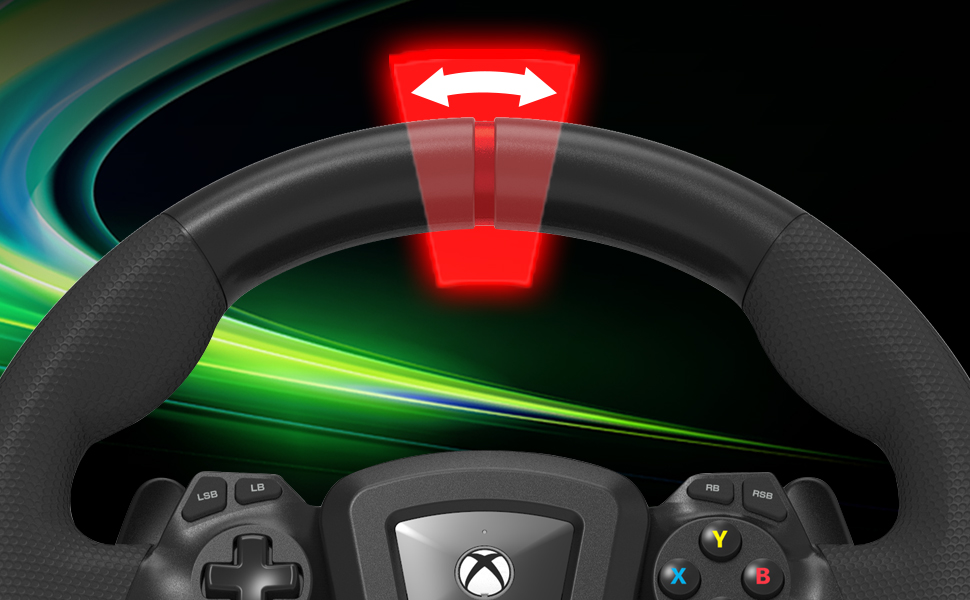 HORI Racing Wheel Overdrive - Руль для гонок з педалями, сумісний з Xbox Series X|S, Xbox One, PC