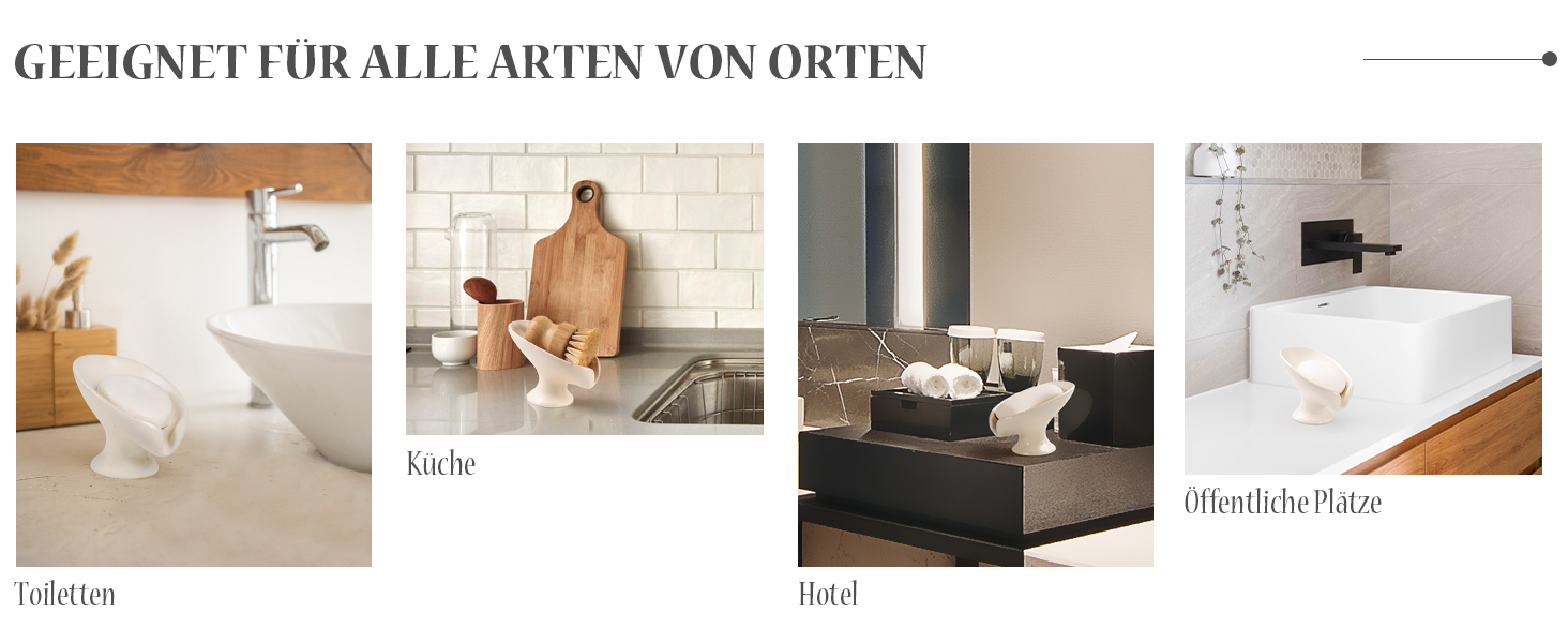 Керамічна мильниця Umlaca з самостійним зливом, безперервна сушка, у формі листка, вінтажний дизайн, підходить для кухні, ванної кімнати, душу, білий мармур (бежево-рожевий)