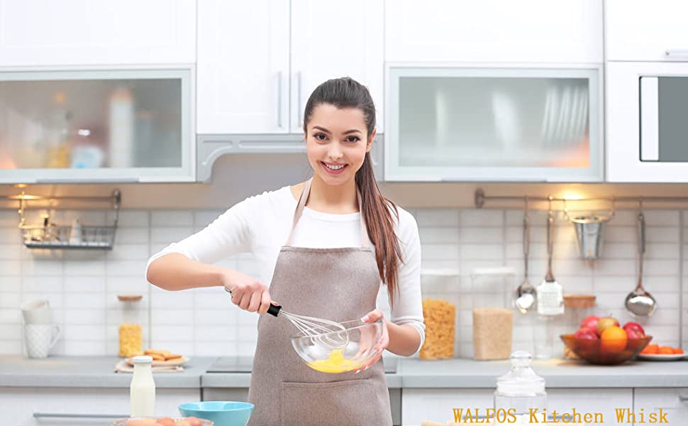 Набір міксерів Walfos® з нержавіючої сталі: 21 см, 23 см, 28 см. 3 шт. для збивання, змішування та приготування