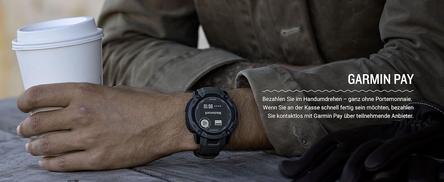 Розумний годинник Garmin Instinct 2 Solar Tactical (50 мм, Чорний) – GPS, 40+ спортивних функцій, аналіз сну