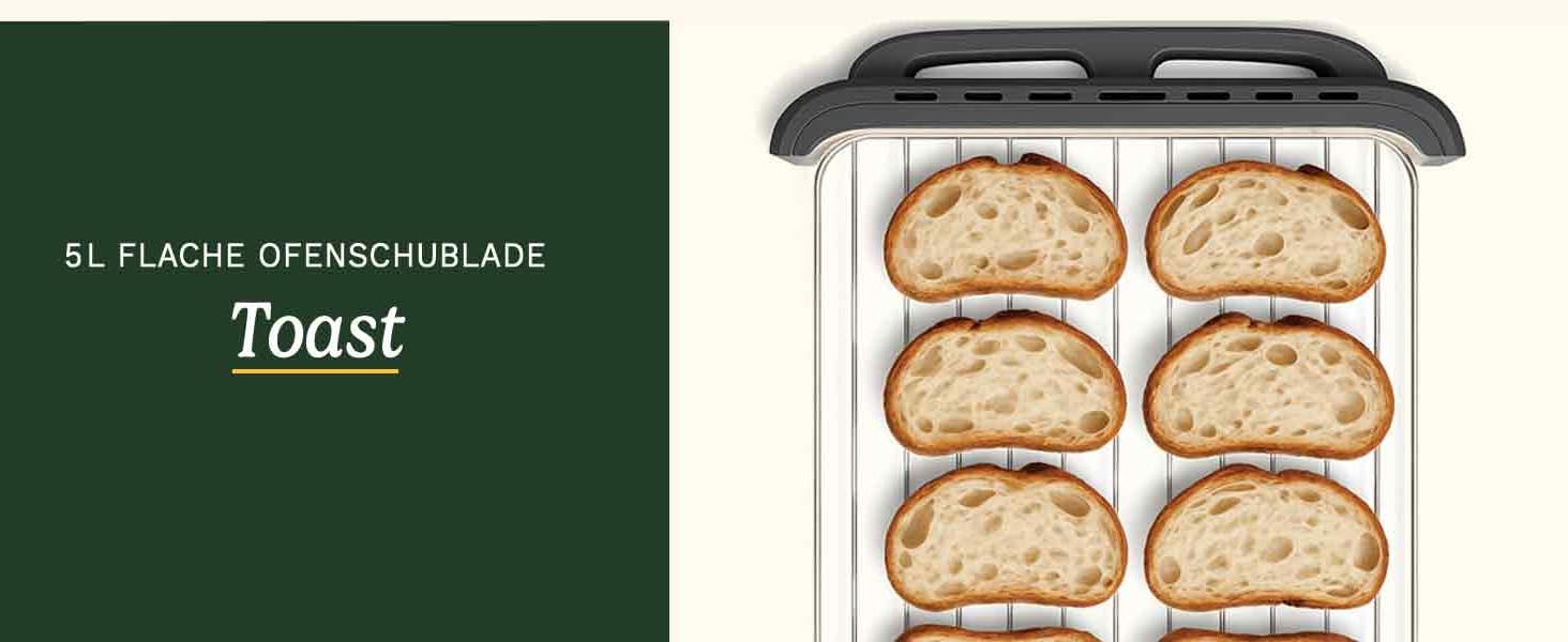 Фритюрниця Cuisinart XXL 10.4L з двома зонами нагріву | Без PFAS та хімікатів | Для смаження, грилю, випікання, дегідратації та підтримання тепла | 2 камери (2 x 5.2L) | 8+ порцій | Деталі придатні для миття в посудомийній машині (3 камери, нержавіюча сталь)