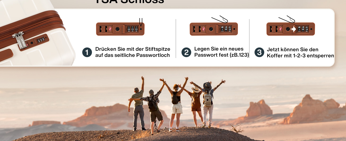 Чемодан VIPbox з жорсткою обшивкою, великий (75 см), розширюваний, легкий, з полікарбонату, з TSA замком, білий, M+XL (55+75 см)