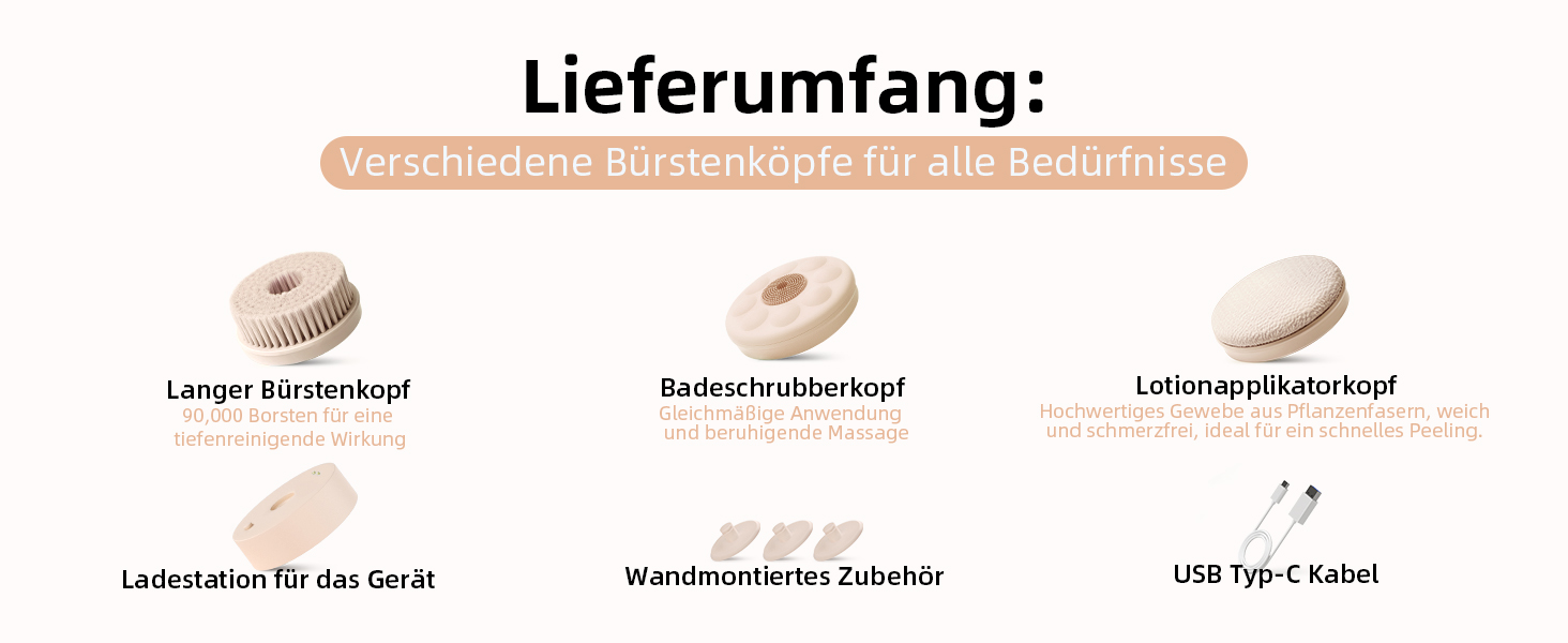 Електрична щітка для спини Gentle Exfoliating, з довгим ручним, для глибокого очищення, для жінок, чоловіків, літніх людей, рожевого кольору