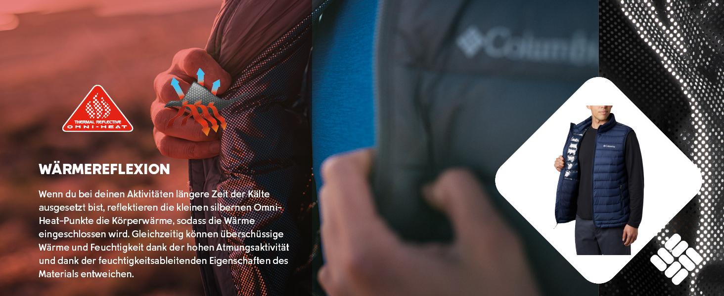 Жилет чоловічий Columbia Powder Lite™ II Daunenjacke, Stone Green, S