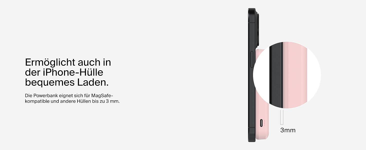 Powerbank Belkin BoostCharge Pro 10000mAh з Qi2 та MagSafe, рожевий, з інтегрованим підставкою, для iPhone 17, Air, 16, 15, 14, Pixel та інших