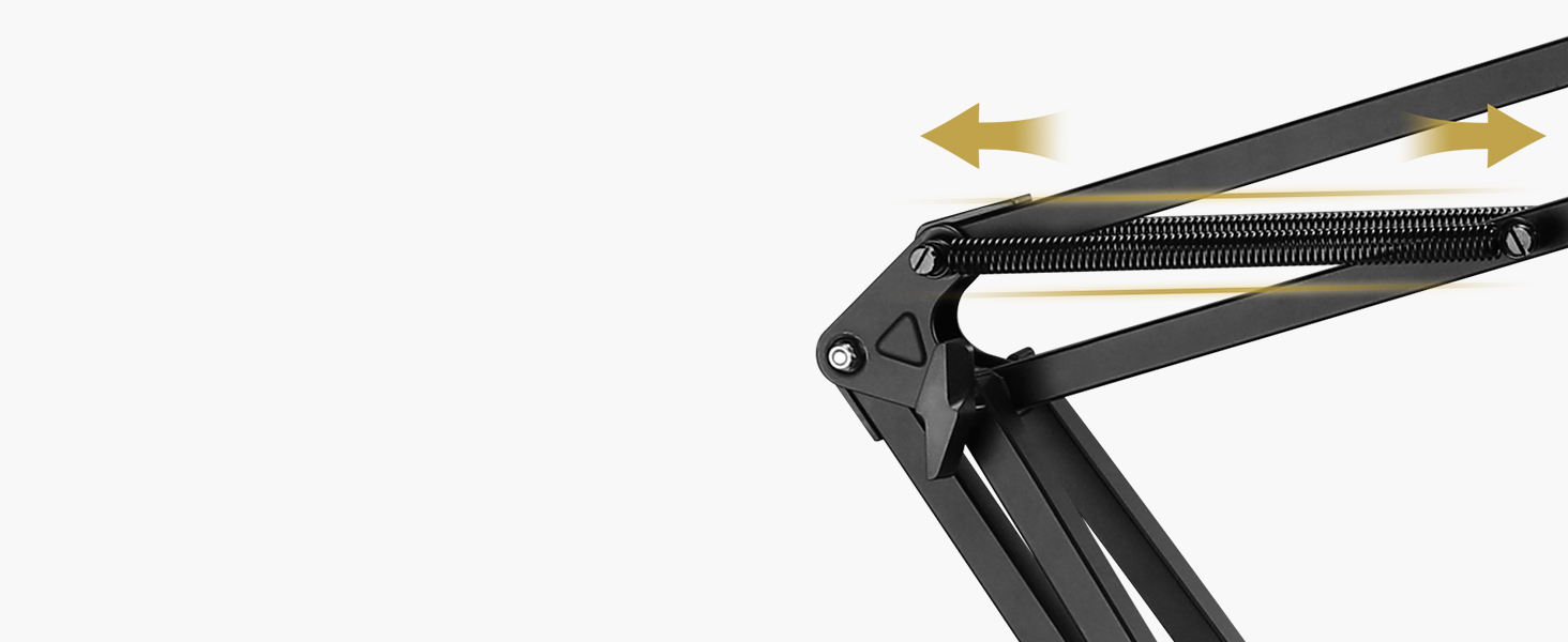 Стійка для мікрофона TONOR T20 з поп-фільтром та адаптером 3/8' - 5/8', мікрофонний кліп