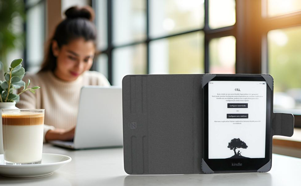 Чохол для Kindle 2024/2022, Kobo Nia/Clara 2E/HD, Schmetterling: легкий, з регулюванням кута нахилу