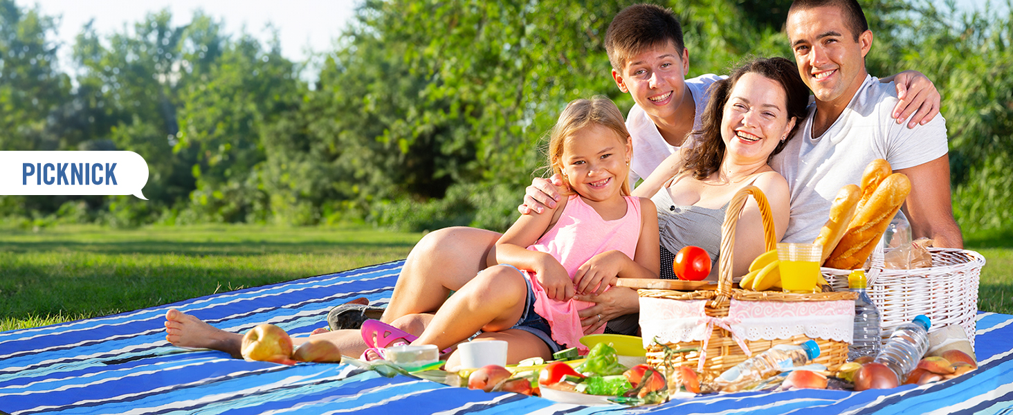 Водонепроникний плед для пікніка Boho 200x200 см, XXL великий плед для пляжу, кемпінгу, подорожей. Плед з бавовни, пісконепроникний, легко миється, складається. Ідеально для пікніка, пляжу, відпочинку на природі.