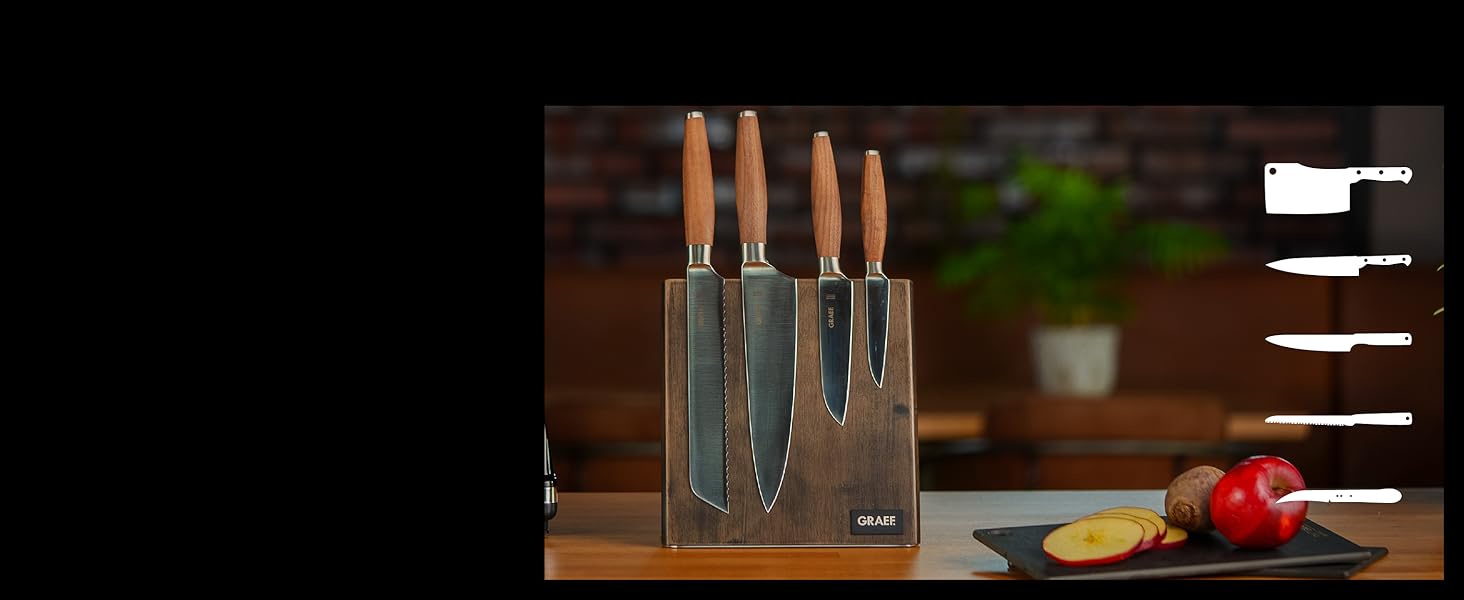 Електричний точило для ножів GRAEF CC120 з 3 ступенями, 20° кут заточування, алмазне покриття, для кухонних, мисливських, професійних та зубчастих ножів