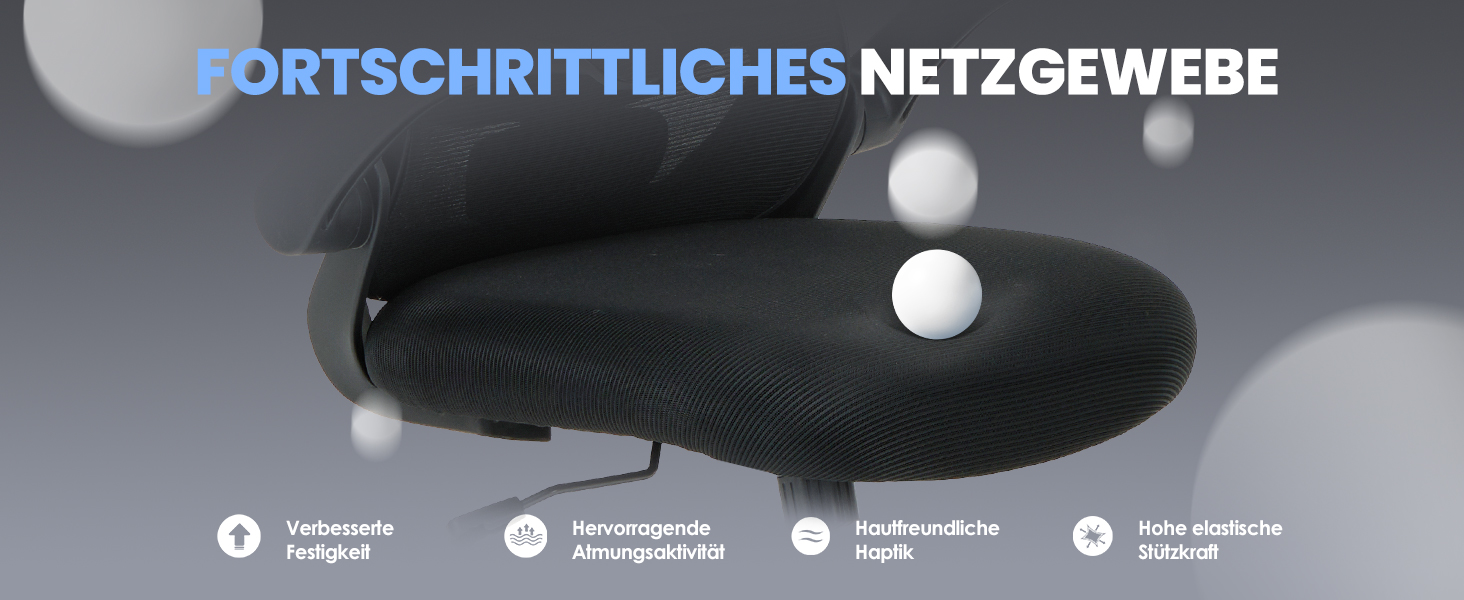 Коламі - ергономічне крісло для офісу з сітчастою спинкою, регульованою підголівником та поперековою підтримкою, підйомними підлокітниками, функцією гойдання та фіксації положення, регульоване по висоті, поворотне, чорне, універсальний розмір