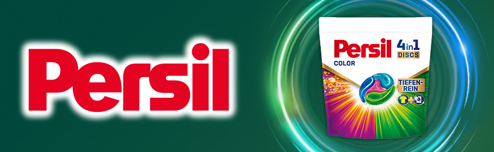 Капсули для прання Persil Color 4in1 DISCS, пральний засіб з технологією глибокого очищення для кольорової білизни, 100 прань