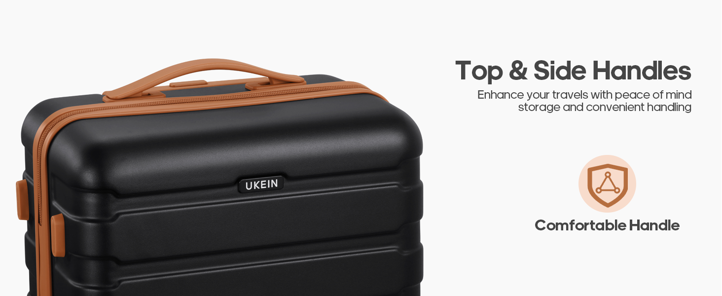 Набір валіз Roadcheer з полікарбонату: велика валіза на коліщатках, рюкзак, органайзери для косметики та взуття | з TSA-замком