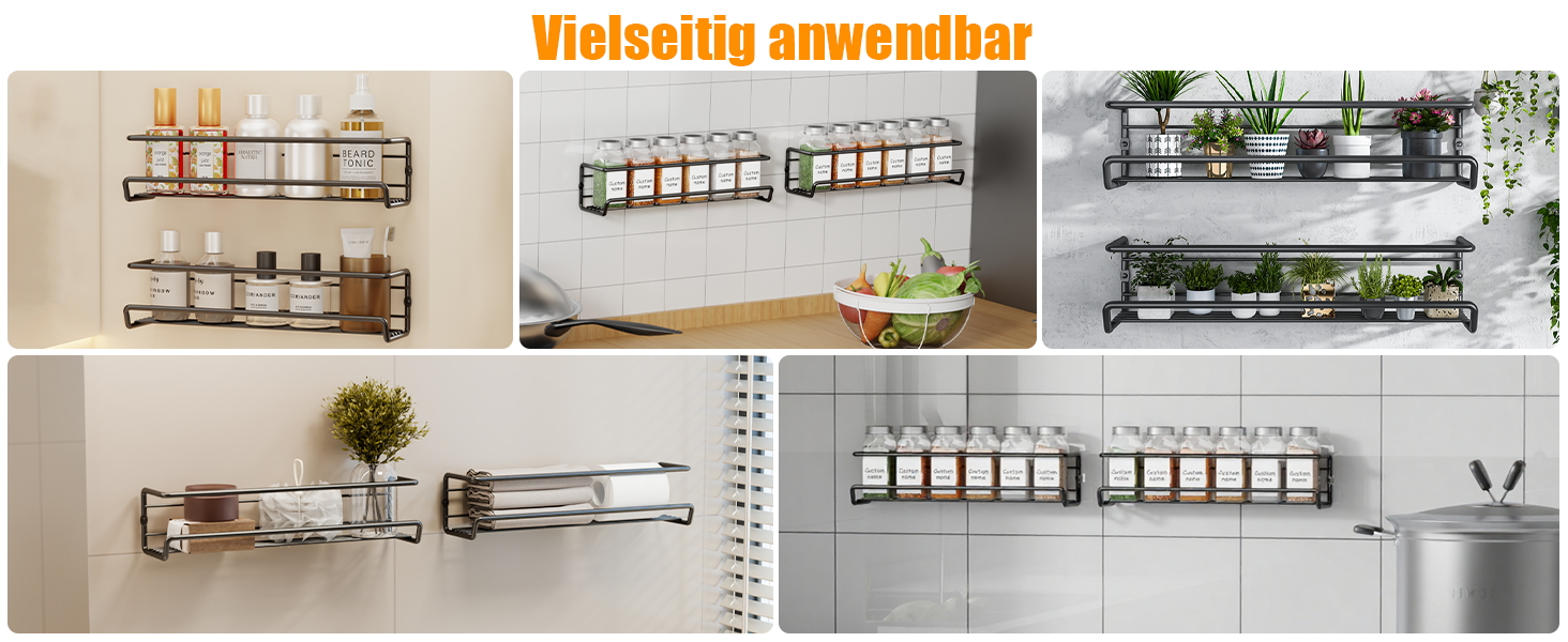 Спецівник для спецій з 24 скляних баночок та етикетками, без свердління, підвісний, для стін та шаф, органайзер для спецій, набір 4 шт. (24 баночки з нержавіючою сталлю)