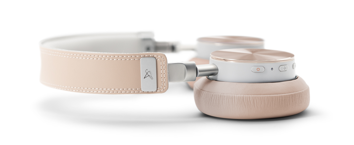 Бездротові навушники VONMÄHLEN Concert One Bluetooth On-Ear (Рожеве золото) з кейсом, мікрофоном та AUX кабелем