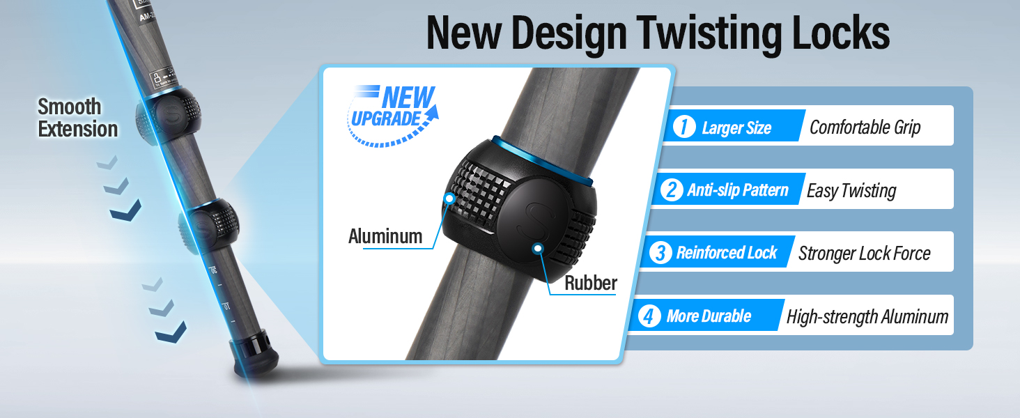 Штатив SIRUI AM-203S: компактний міні-штатив з алюмінію для DSLR, Vlogging (15кг, 42см)