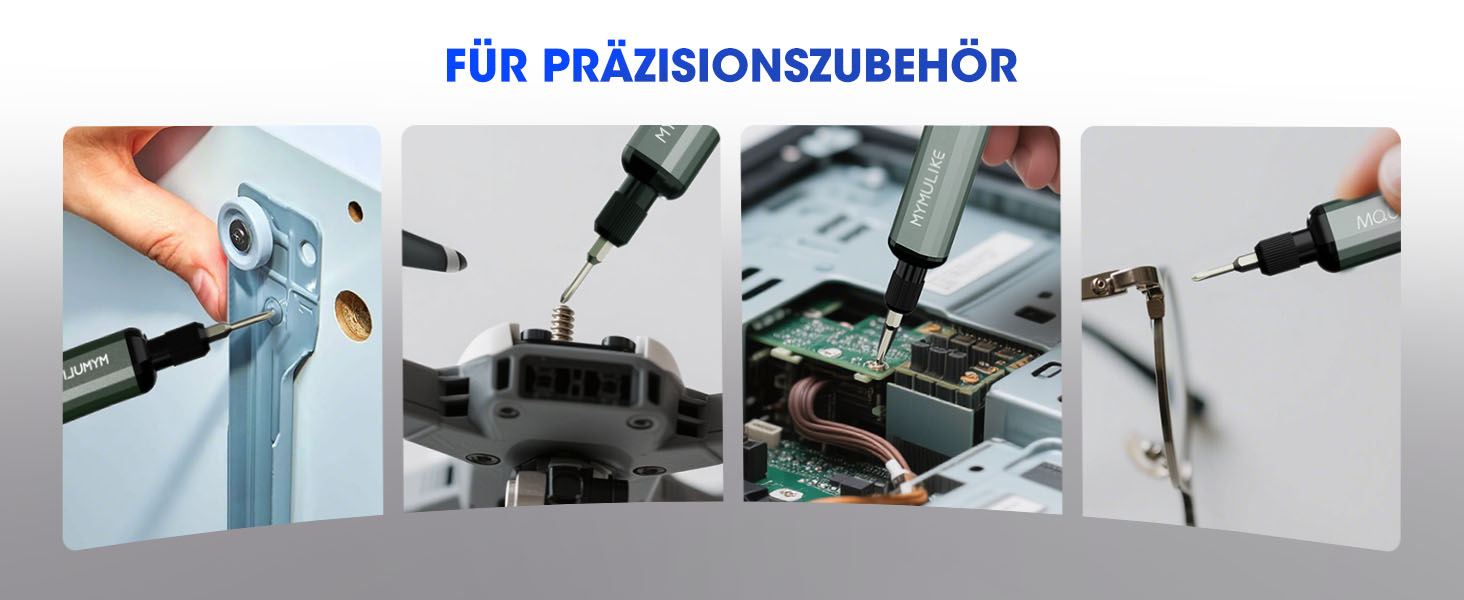Набір електричного викрутника Mini 78 в 1 з 56 бітами, 9 свердлами, 5 режимами крутного моменту та LED-підсвічуванням для точної роботи (годинники, камери)