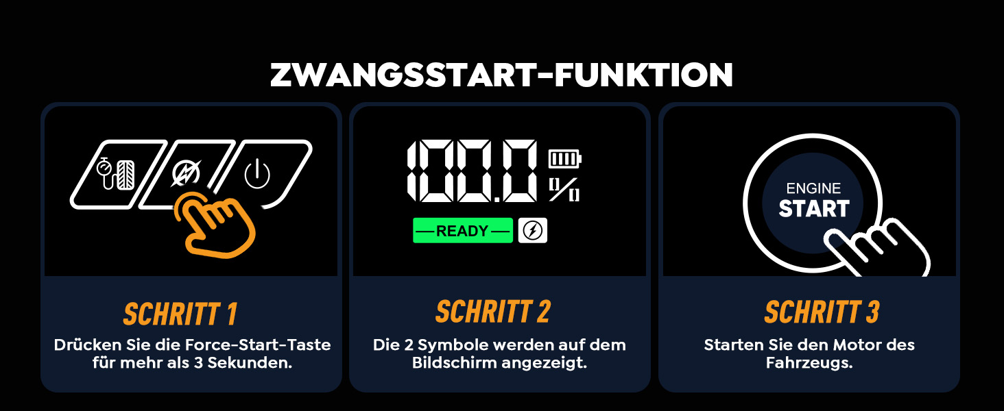 Powerbank YaberAuto для запуску двигуна з компресором, 160PSI, 6500A, PD 65W, 26800mAh. Запуск авто, 600 люмен, LCD екран