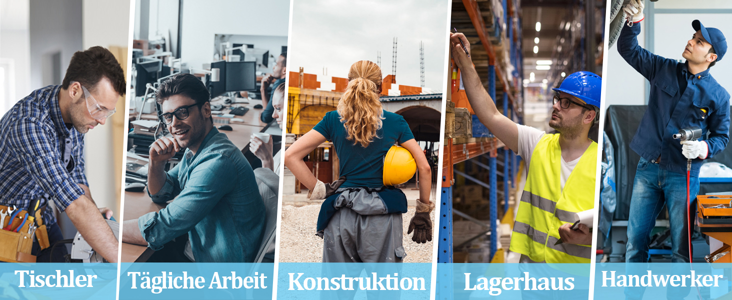 Чоловічі робочі черевики / взуття: легкі, дихаючі, з металевим підноском, чорні (39 EU)