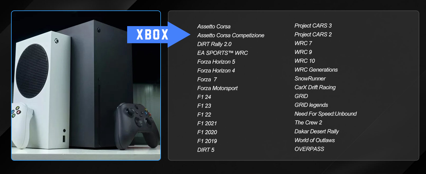 PXN V10 Ultra Gaming Руль для ПК, PS4, Xbox з Direct-Drive та педалями, 270°