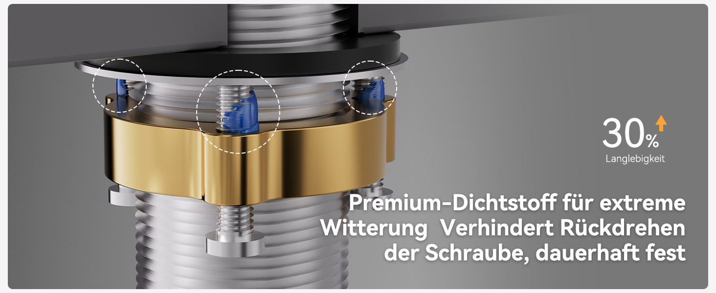 Кран кухонний CECIPA з 3 режимами, висувний, поворотний 360°, з високим виливом, з нержавіючої сталі, чорний