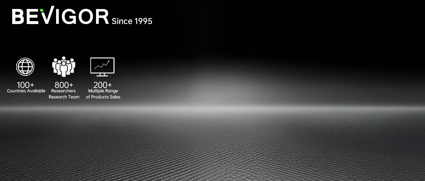 Набір акумуляторів AA NI-MH від Bevigor: 8 шт. + зарядний пристрій, 8 позицій