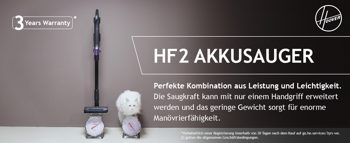 Бездротовий пилосос Hoover HF1 Plus: акумуляторний, з LED-підсвічуванням, HEPA-фільтр, для алергіків, 45 хв роботи