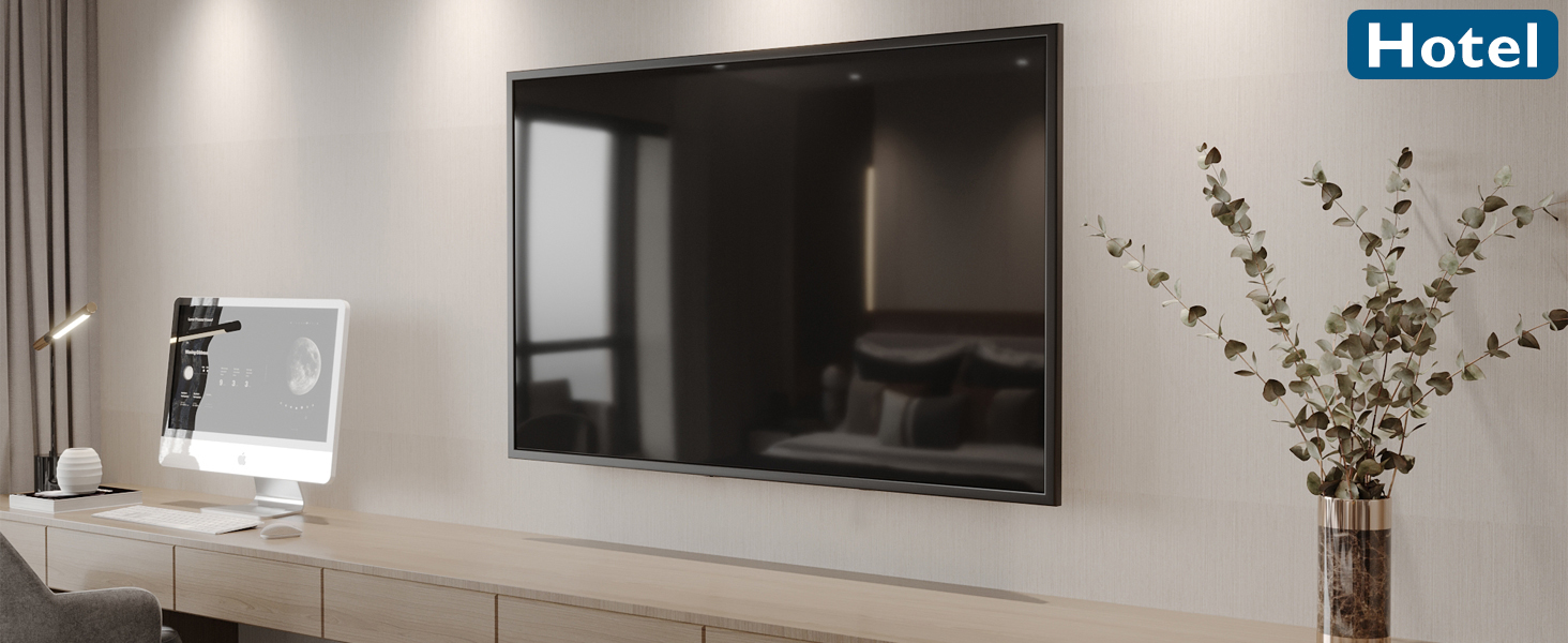 Настінний кріплення для телевізора BONTEC, нахильний, універсальний для LCD/LED/Plasma телевізорів (23-60 дюймів), VESA 400x400, до 45 кг