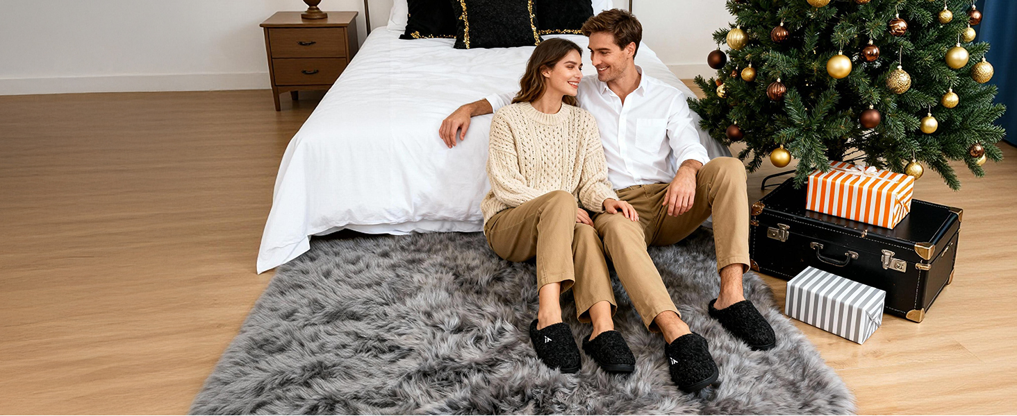 Тапочки жіночі Mishansha Herren теплі зимові з меморі-піною та плюшем, антиковзкі, розмір 36-48, срібні