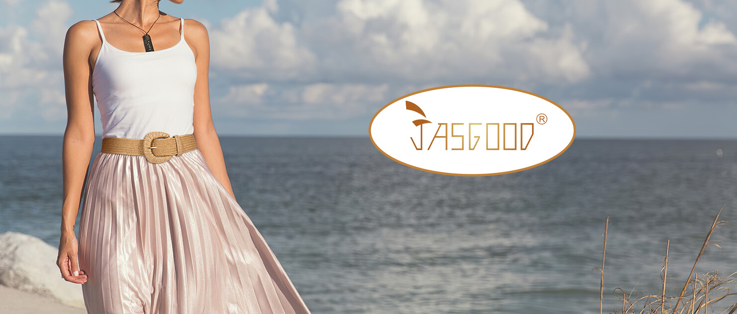 Жіночий шкіряний пояс JasGood пастельно-рожевого кольору, широкий, з квадратною пряжкою для джинсів, штанів та суконь, 110 см (під талію 76-88 см)