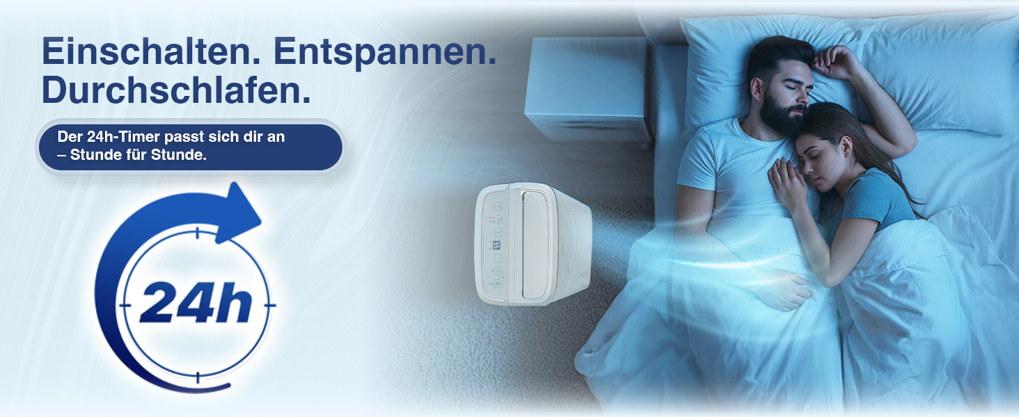 Електричний осушувач повітря BonAura® 10L з LED дисплеєм, таймером та авто-режимом - для підвалів та приміщень до 40м³ - допомога від плісняви