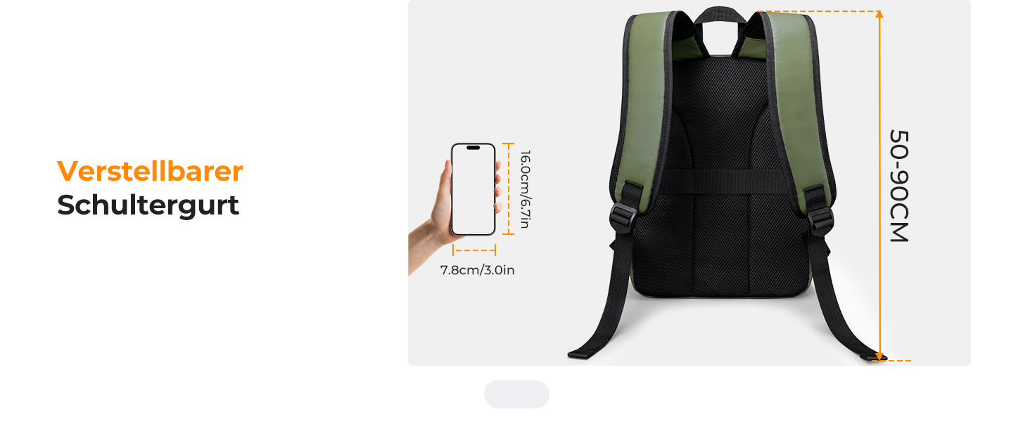 Рюкзак для камери K&F CONCEPT: компактний, легкий, з захистом від дощу, для DSLR/SLR, зелений, з імітацією шкіри