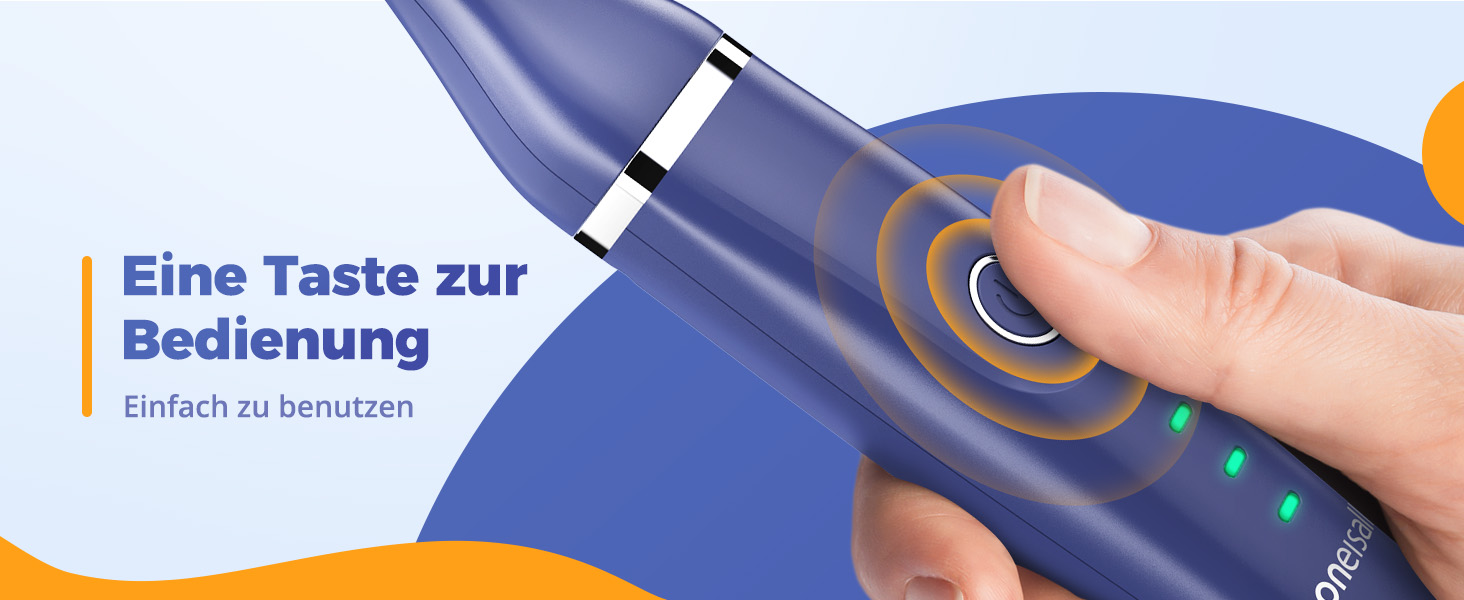 Машинка для стрижки собак і котів oneisall 4-в-1: стрижка, триммінг, шліфування кігтів. Безшумна, акумуляторна. 4 насадки для тіла, лап, очей, вух, обличчя. Білий/Синій колір