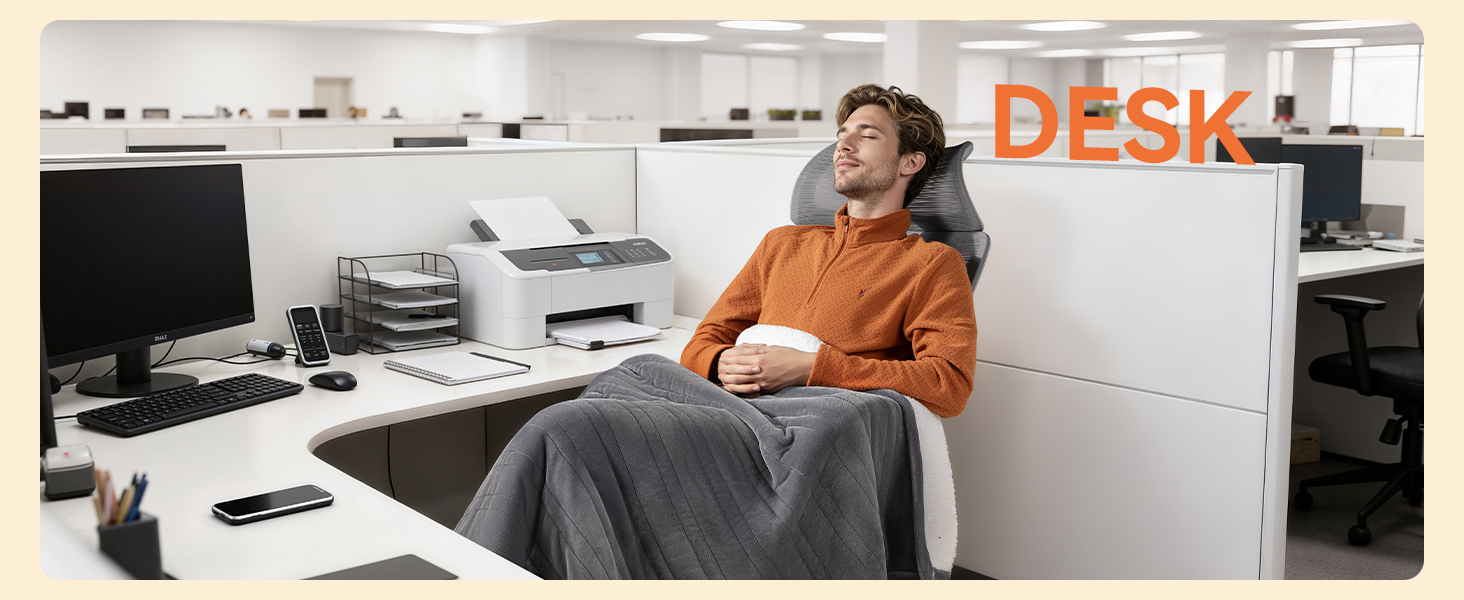 Електрична гріюча ковдра з 9 зон нагріву, таймером та функцією пам'яті, 160x120 см. Двостороння фланель та штучне хутро. Для 1 особи/дивану