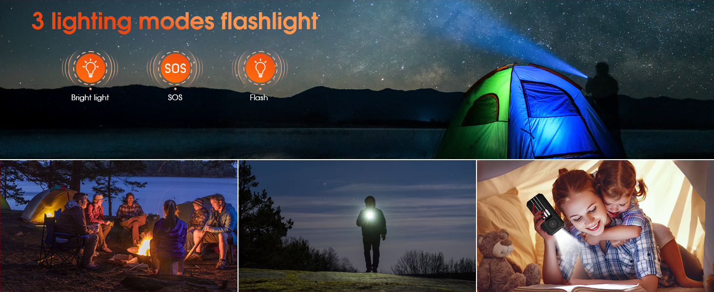 Power Bank 52800 mAh Red з сонячною зарядкою, бездротовою зарядкою, водонепроникний, 5 виходів, 3 входи, ліхтарик, карабін, QC 30W та USB C PD 20W для мобільних телефонів