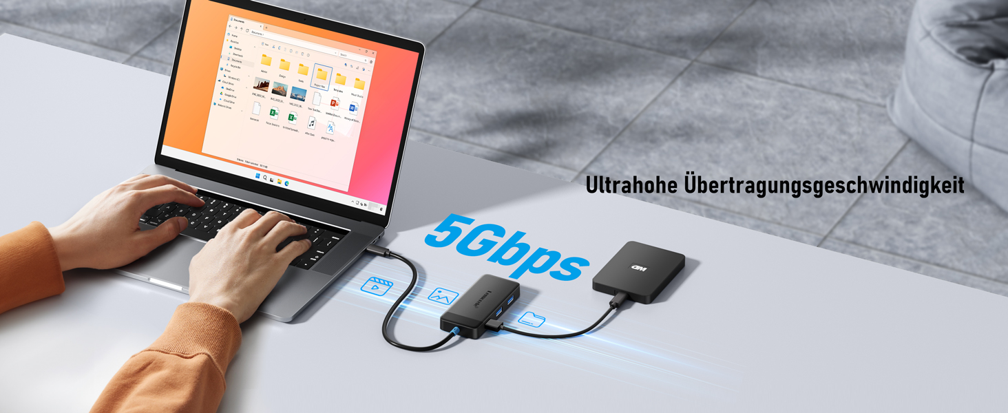Lemorele Док-станція USB C з хабом Dual HDMI, 2025 Upgrade, 2*HDMI, 3 USB 3.0/2.0, PD 100W, сумісна з Windows, MacBook, Dell, HP, Surface