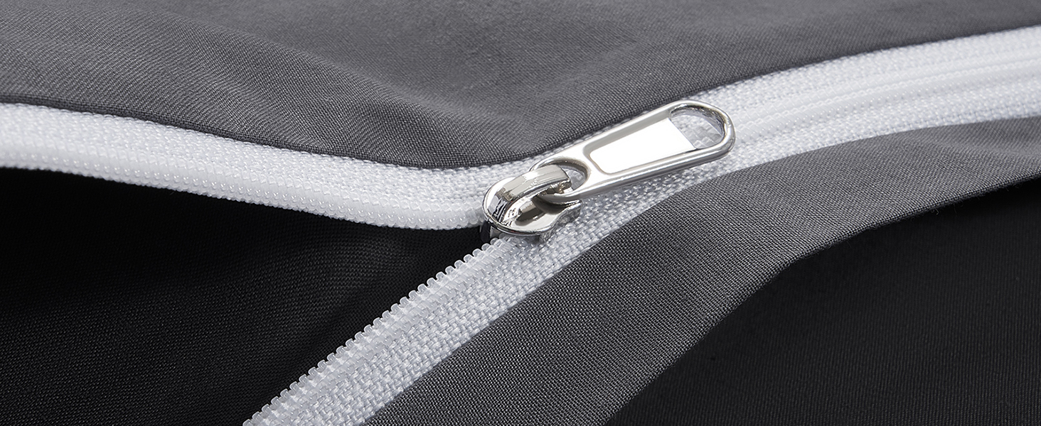 Комплект постільної білизни 135x200 зелений бавовна 4-х частинний, комплект постільної білизни салатовий, 2 наволочки 80x80 см, постільна білизна ÖKO-TEX Aesthetic 100% бавовна з блискавкою (сірий, 2-х частинний | 135x220 см)