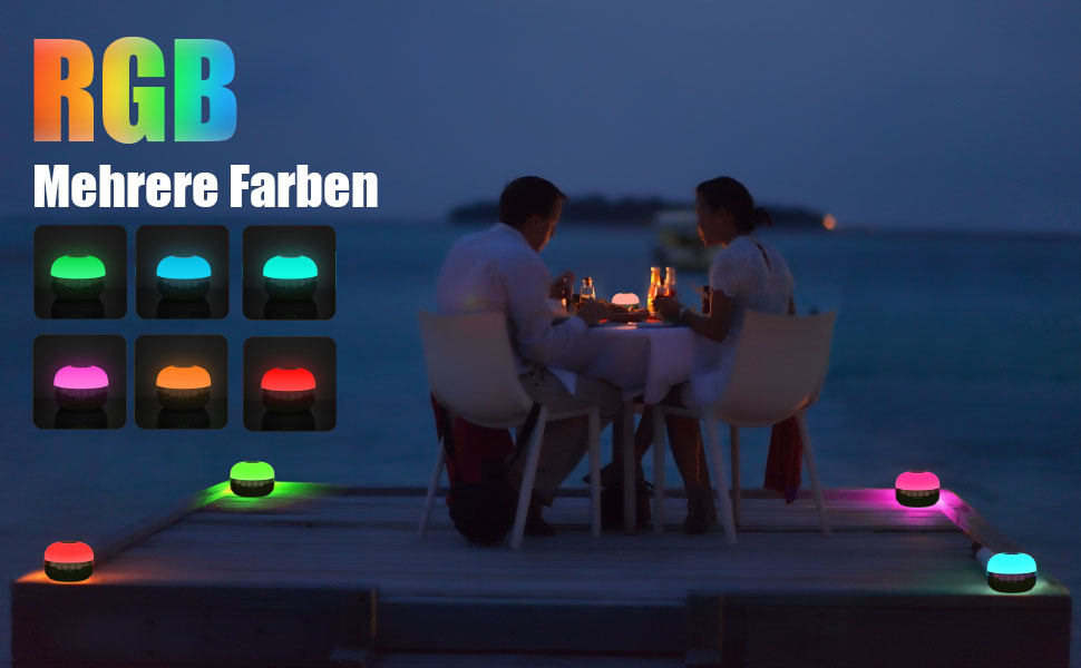 Кемпінговий LED ліхтар із RGB-підсвіткою, магнітом, 5200 мА·год, USB-зарядка, 6 режимів яскравості, димер, для туризму, кемпінгу, надзвичайних ситуацій
