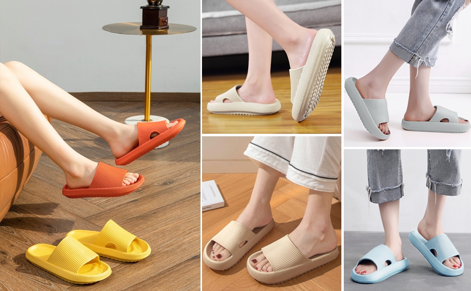 Шльпанці Cozislides для дому та басейну: м'які, нековзні, рожеві, 40/41 EU