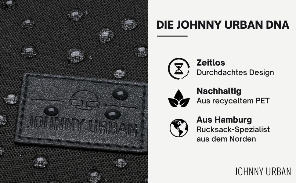 Сумка на плече Johnny Urban Luis мала бежева, водонепроникна, унісекс для відпочинку та подорожей