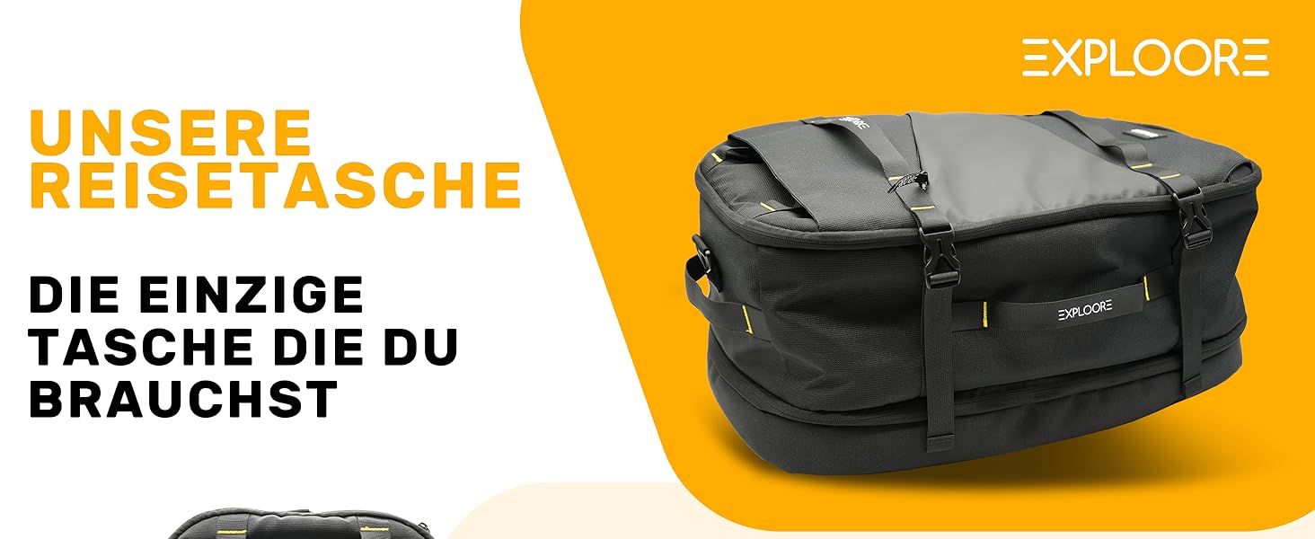 Чемодан ручної поклажі 55x40x20см з ручкою-телескопом, міцний валіза з ABS-пластику з TSA-замком, коричневий, з колесами