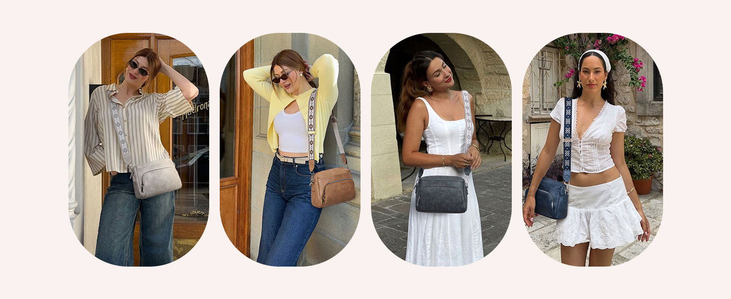 Сумка жіноча через плече MUIIKOLA крос-боді екошкіра жовто-хакі з регульованим ремінцем