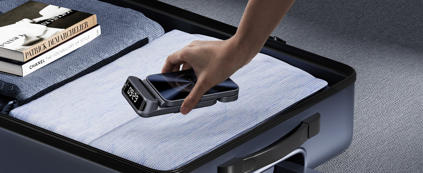 Бездротова зарядка SwanScout 708S для Samsung Galaxy S25 Ultra/S23/S22/S21 та Galaxy Watch/Buds (без адаптера)