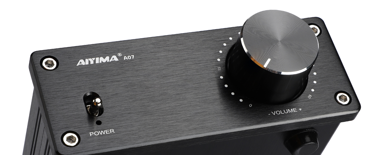 AIYIMA A07 TPA3255 стерео аудіо міні-підсилювач 2x300 Вт Hi-Fi, клас D, інтегрований цифровий підсилювач 2.0 для колонок і домашнього кінотеатру, 32V 5A блок живлення, для DIY