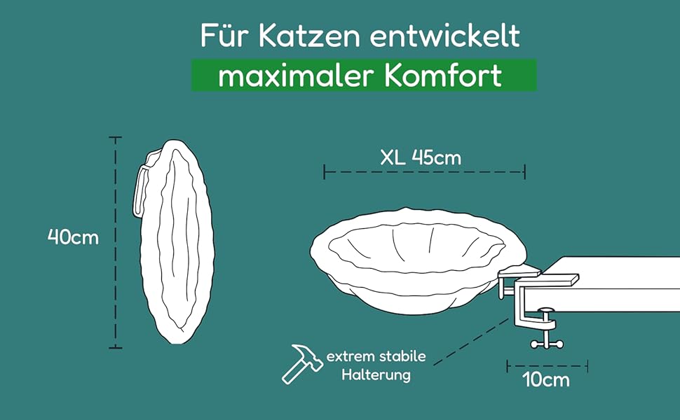 Столик для дому та офісу з кошиком для кота - зручний, стабільний та миючий - діаметр 40 см, посилений, новий