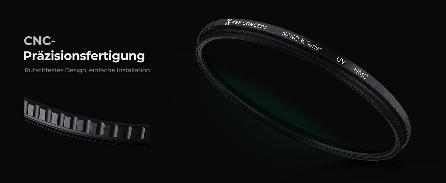 Фільтр UV K&F Concept K-Serie 72mm MCUV Pro Slim - захист від ультрафіолету