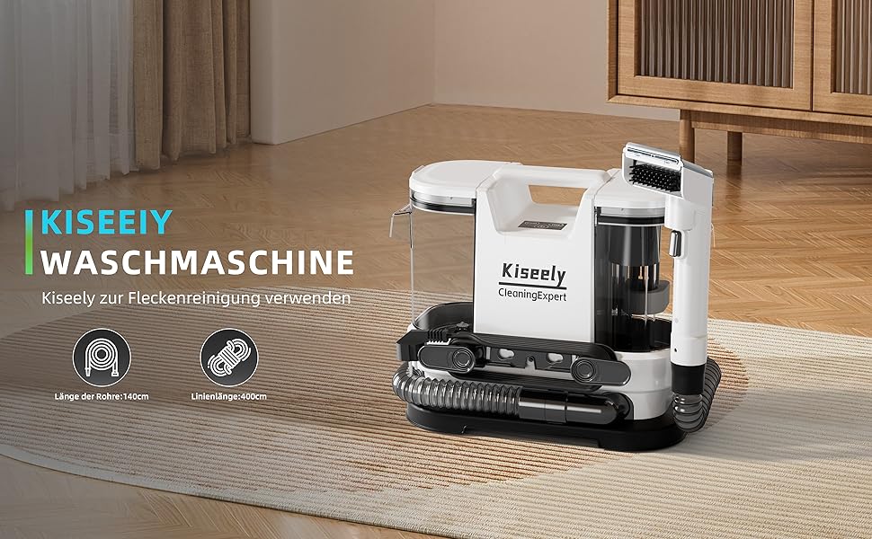 Портативний глибокий очищувач килимів та м'яких меблів, миюча пилосос, потужний очищувач з глибоким очищенням (GW1)