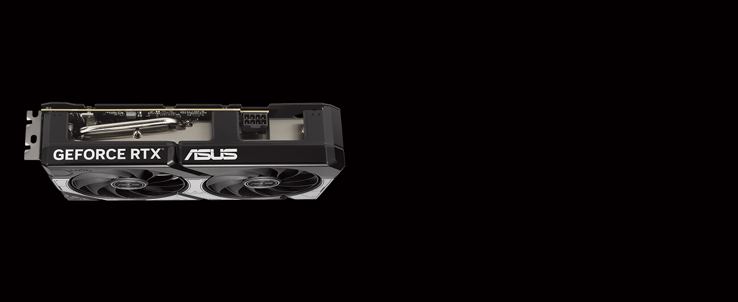 Ігрова відеокарта ASUS Dual GeForce RTX 5060 OC Edition 8GB GDDR7, чорна