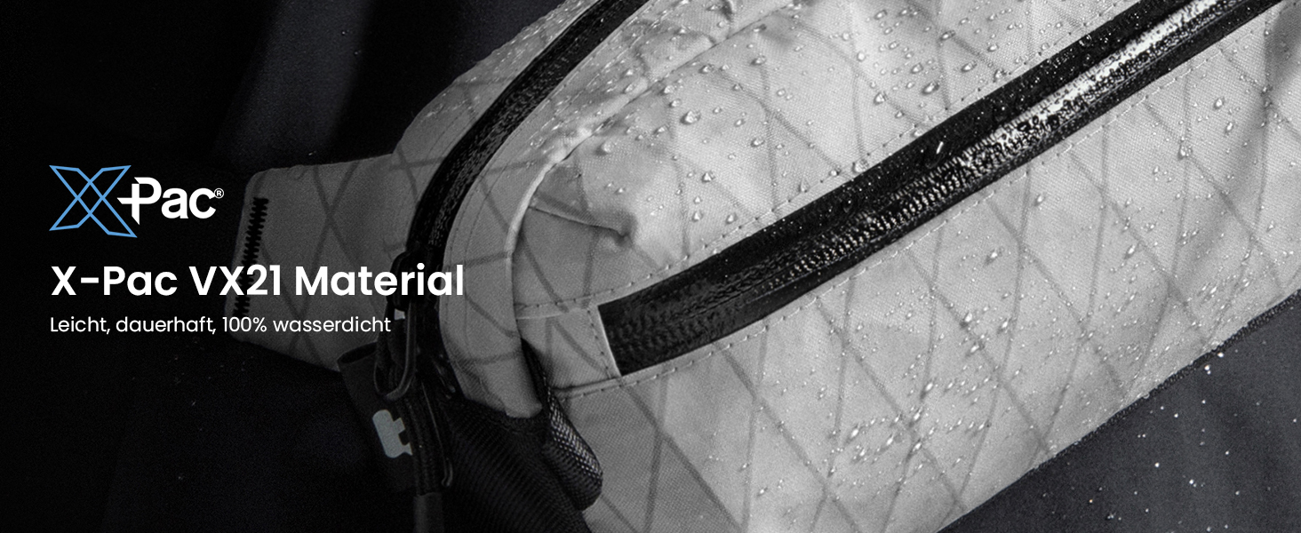 tomtoc Сумка на плече Sling Bag 3.5L з RFID-захистом - водонепроникна, для Switch, iPad mini, EDC, подорожі | X-pac White
